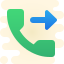 icon outgoing call